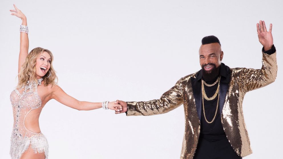 Mr. T, right, will compete with pro Kym Herjavec on the new season of "Dancing With the Stars."