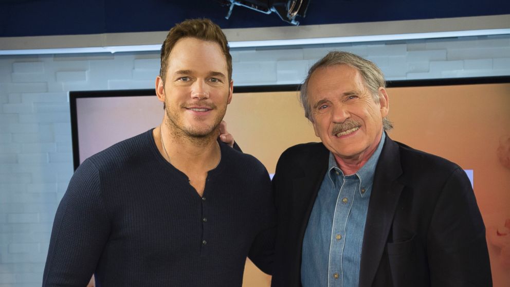 PHOTO: Chris Pratt at the ABC News studios in New York City, on "Popcorn with Peter Travers," May 1, 2017.