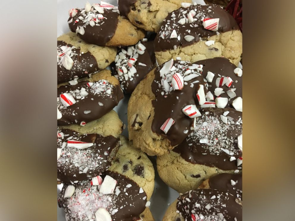 PHOTO: Chef Brian Malarkey shared his recipe for chocolate chip candy cane cookies on "Good Morning America."