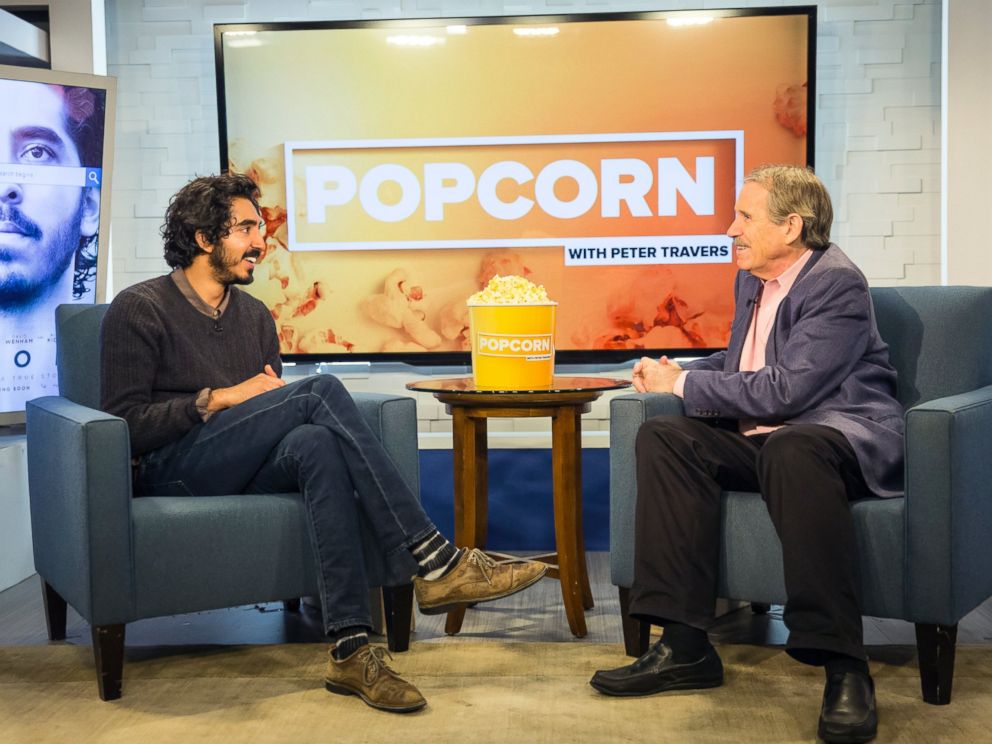 PHOTO: Dev Patel talked about his movie Lion on an episode of ABC News Popcorn With Peter Travers.