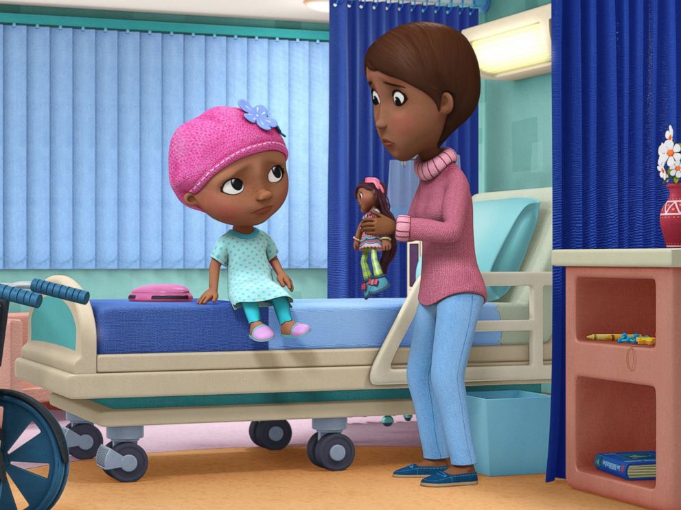 royalty Worstelen Absurd Robin Roberts voices character on 'Doc McStuffins' for National Cancer  Survivor's Day - ABC News