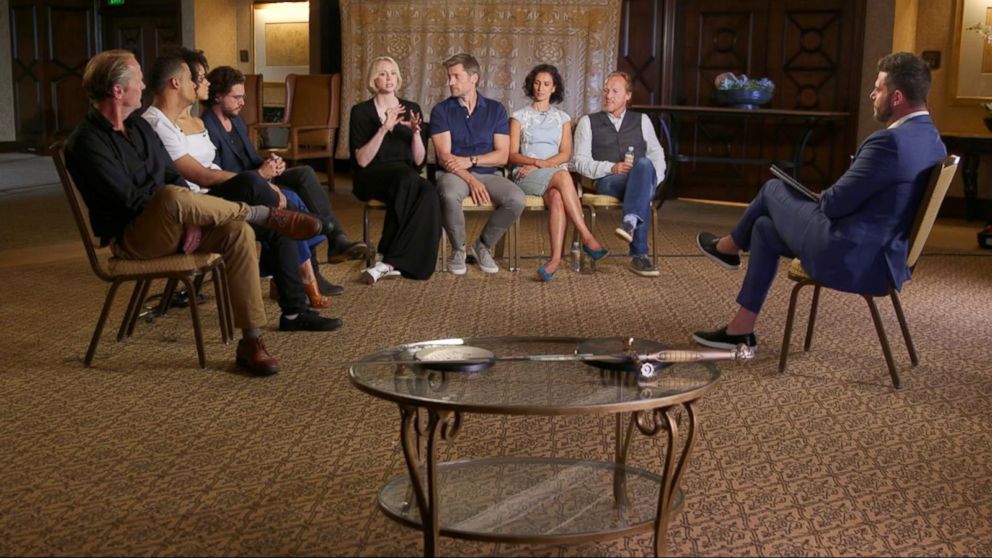 "Game of Thrones" cast joins "Good Morning America" to talk about the highly anticipated season seven, July 12, 2017.