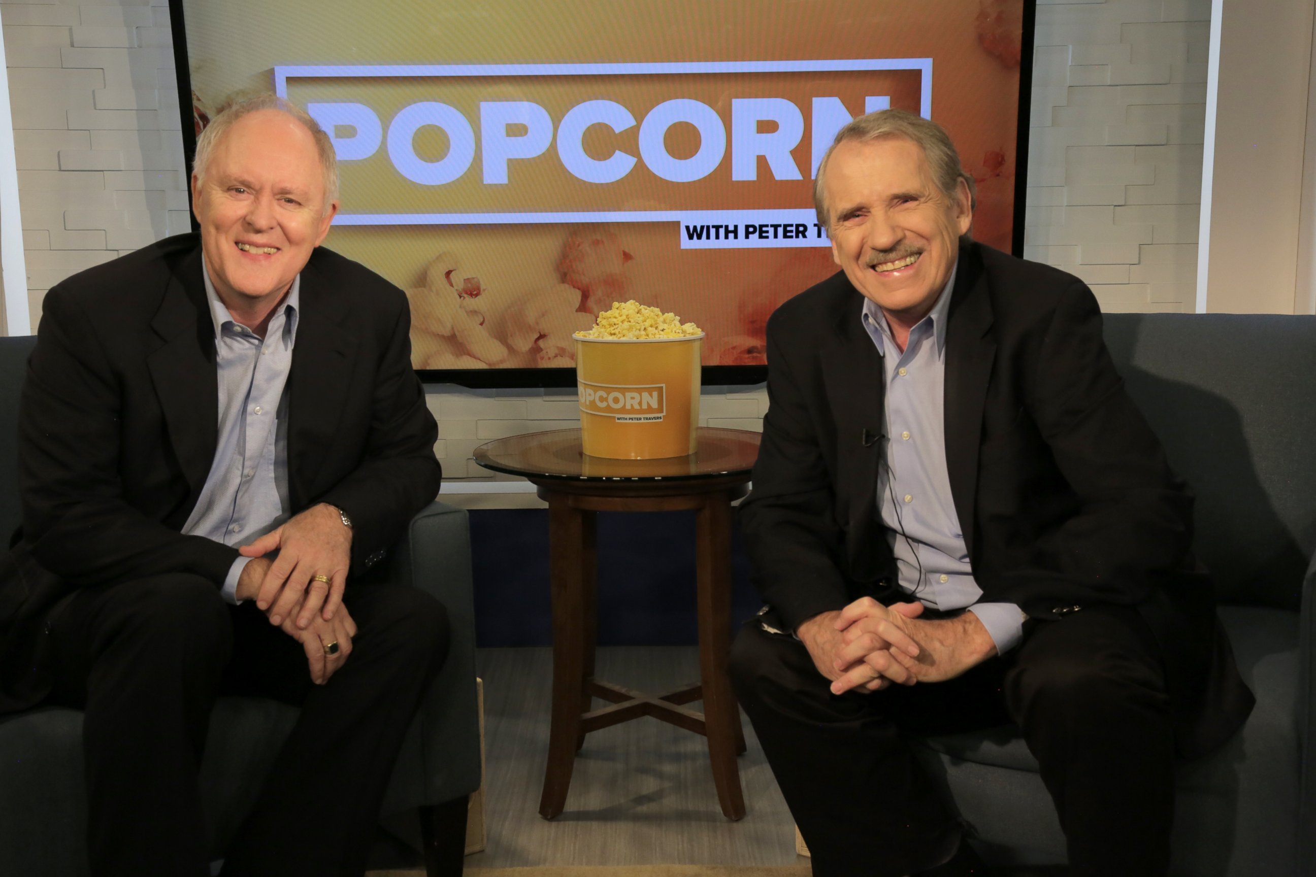 PHOTO: John Lithgow appeared on "Popcorn with Peter Travers" at the ABC studios in New York, Oct. 25, 2016.