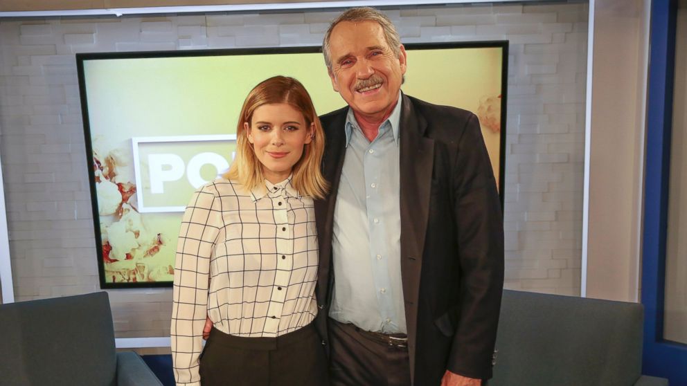 PHOTO: Kate Mara at the ABC News studios in New York City, on "Popcorn with Peter Travers," June 8, 2017.