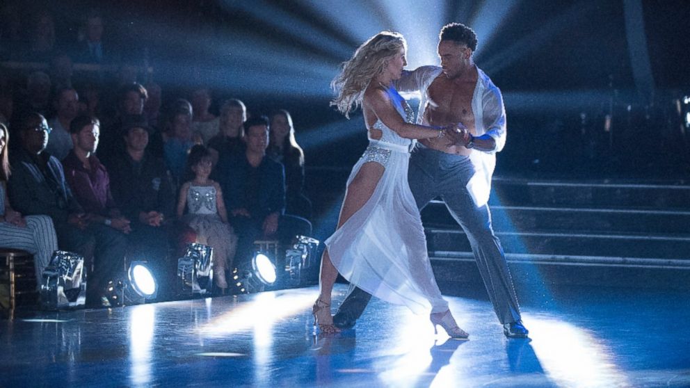 Rashad Jennings and dance partner Emma Slater perform on "Dancing With The Stars."