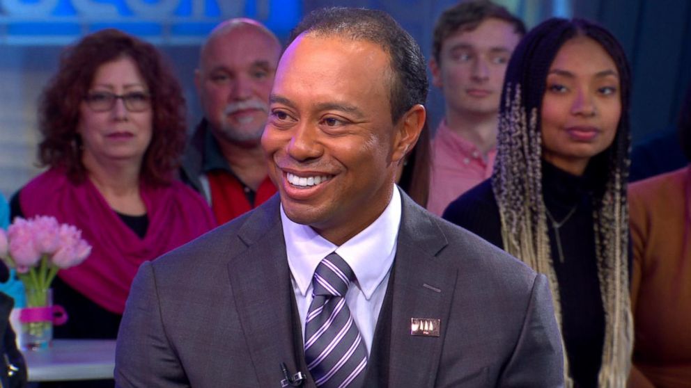 Tiger Woods appears live on "Good Morning America" to discuss his new book, "The 1997 Masters: My Story."