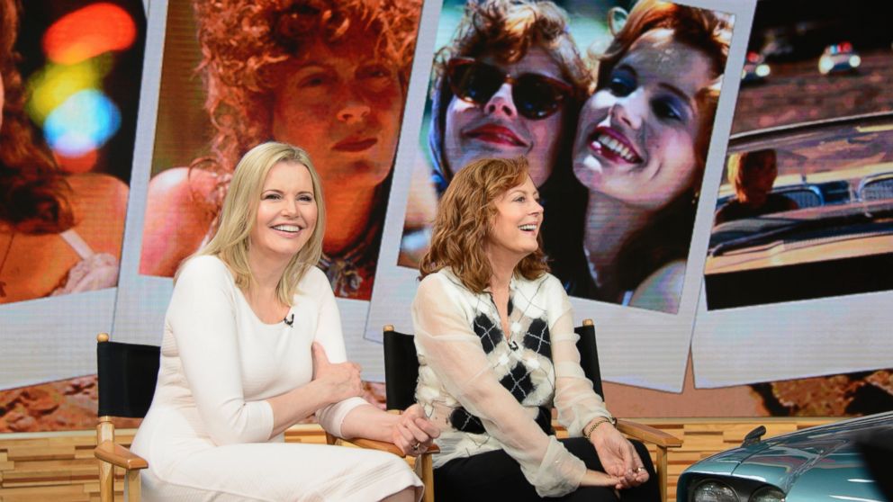 Thelma & Louise' 25th Reunion: Susan Sarandon, Geena Davis in Exclusive  'GMA' Interview - ABC News
