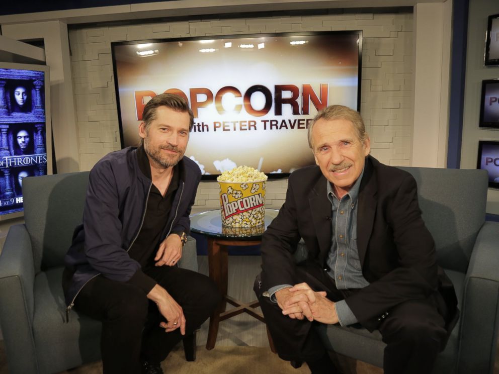 PHOTO: Game of Thrones star Nikolaj Coster-Waldau discussed his role as Jaime Lannister with Peter Travers on ABC News Popcorn With Peter Travers.