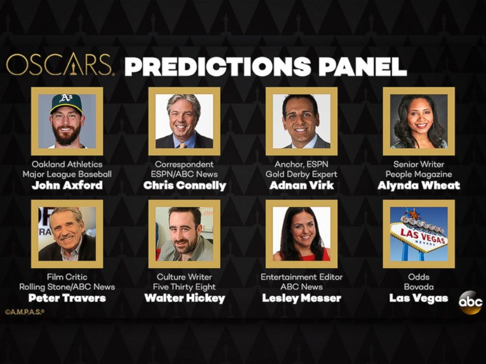 PHOTO: The Oscar Predictions Panel for 2016.