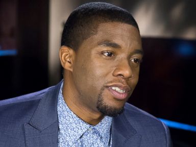PHOTO: Actor Chadwick Boseman sits down with Nightline to talk about playing James Brown in the new biopic, Get On Up.