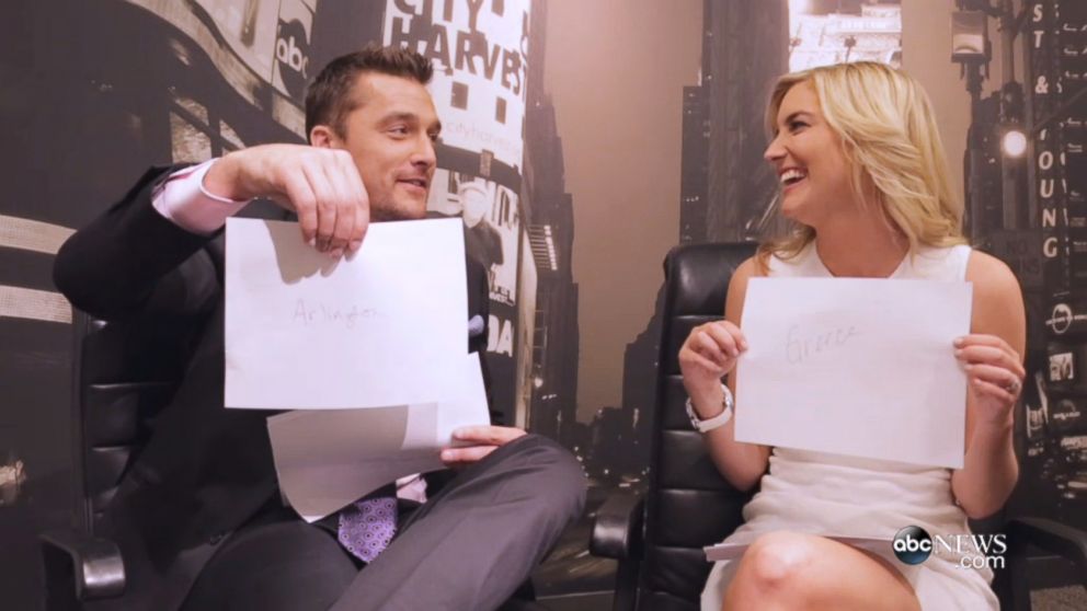 VIDEO: The Bachelor's Chris and Whitney Play the Newlywed Game