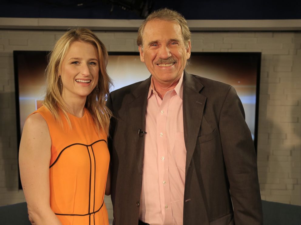 PHOTO: Mamie Gummer and Peter Travers are seen here.