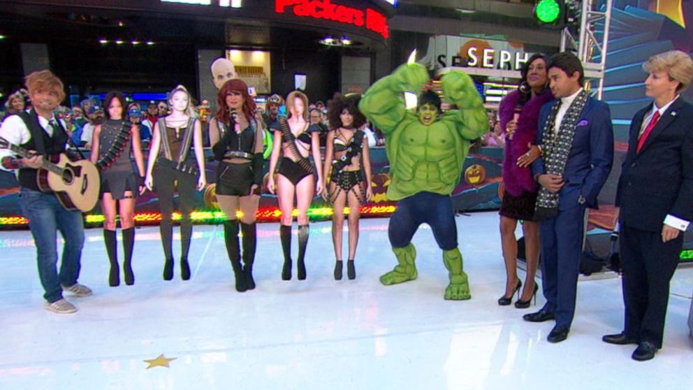 'GMA’ Team Competes in Halloween Monster Mash Dubsmash in Times Square