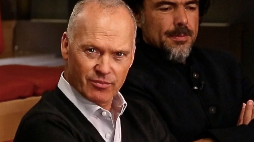 Michael Keaton plays Riggin Thompson in the film "Birdman."