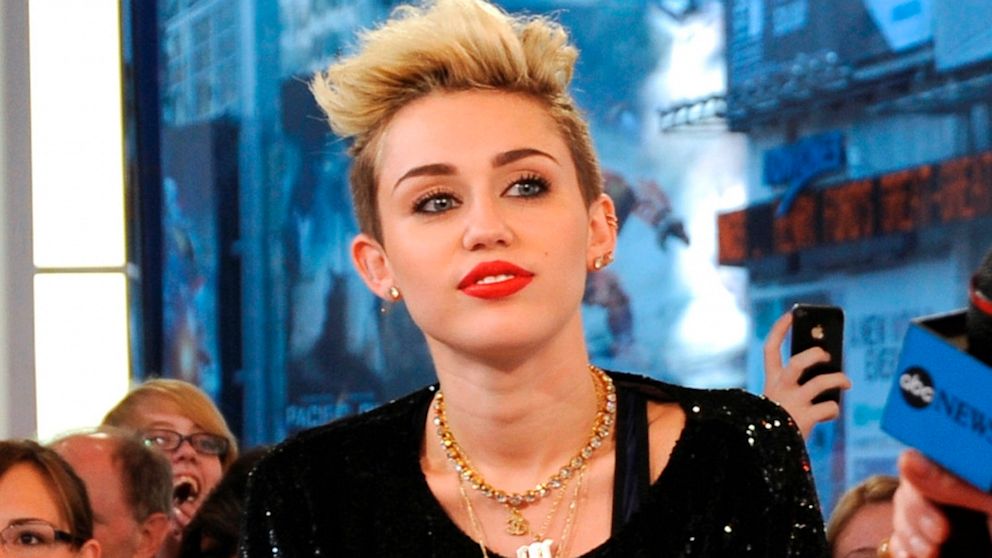 Miley Cyrus talks with 'Good Morning America,' in New York City, June 26, 2013.