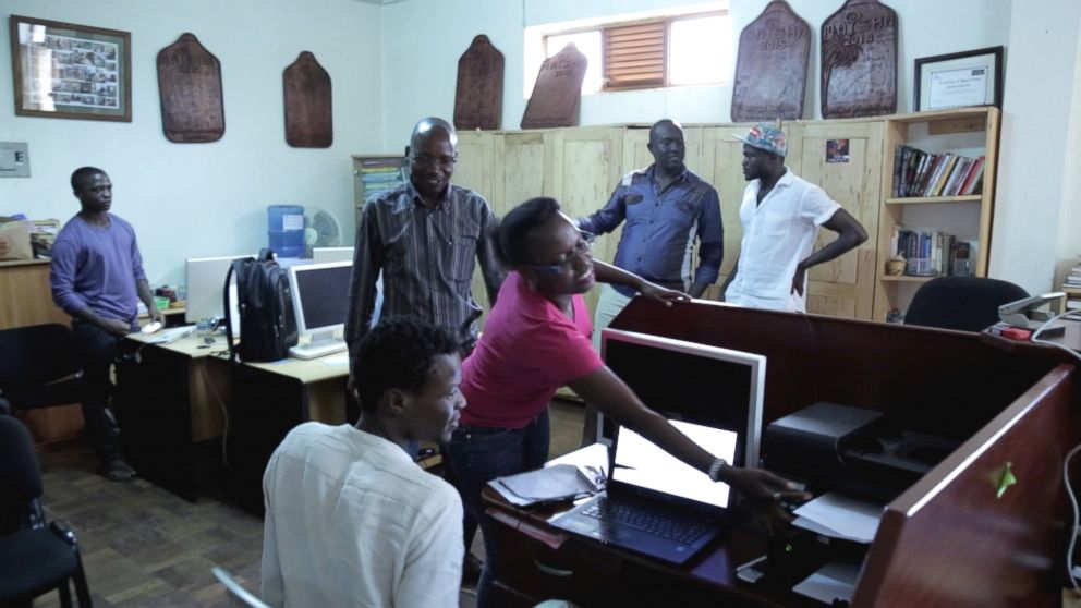 PHOTO: The Maisha Film lab offices are seen here in Kampala, Uganda, June 14, 2016.