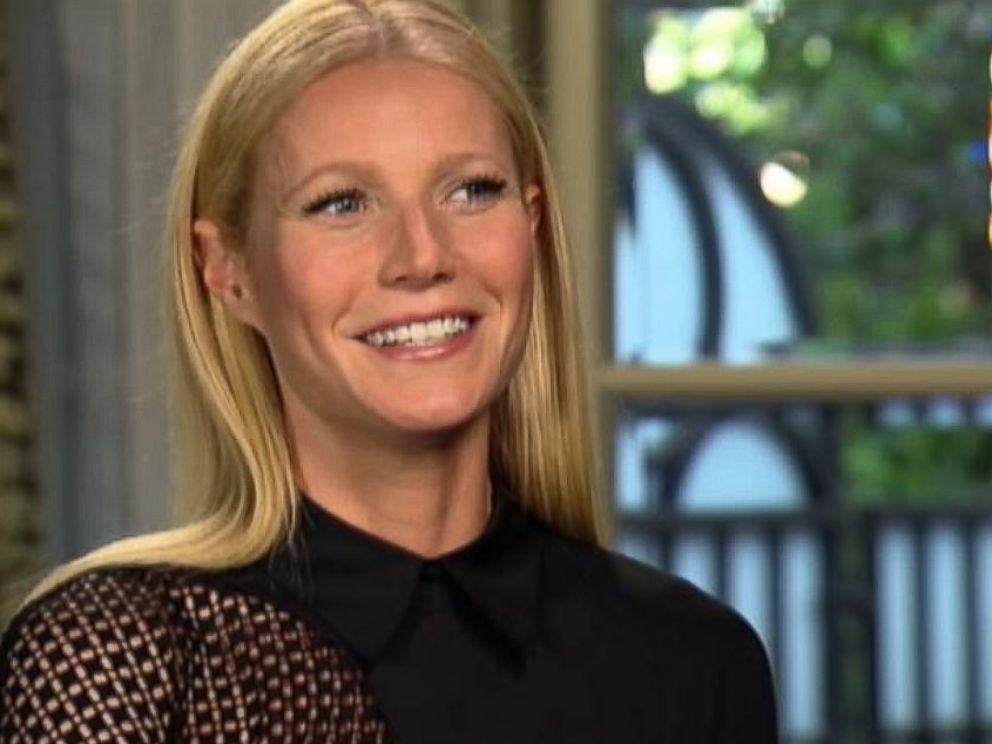 PHOTO: Gwyneth Paltrow is interviewed on Good Morning America from Sept. 2013.