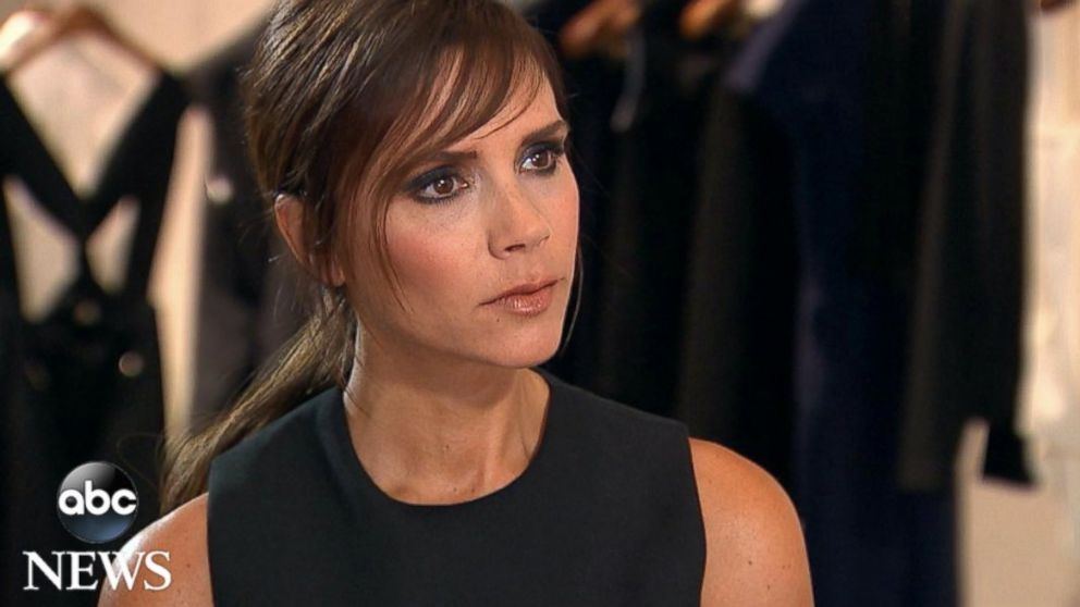 Victoria Beckham opens up in an interview with ABC News' Amy Robach in London, England.