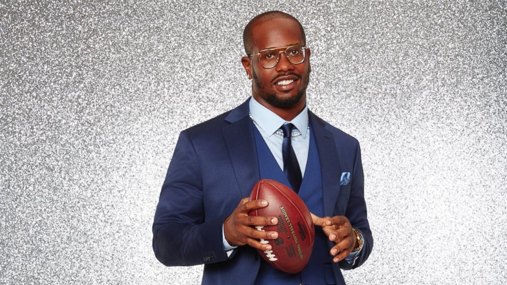 PHOTO: Von Miller and the rest of the stars will grace the ballroom floor for the first time on live national television with their professional partners during the two-hour season premiere of "Dancing with the Stars," on Monday, March, 21, 2016.