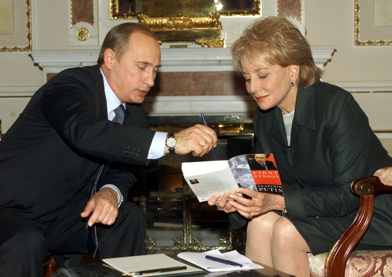 Путин И Журналистка Из Сша Фото