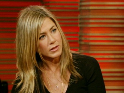 VIDEO: Jennifer Aniston used the R-word during Live with Regis and Kelly interview.