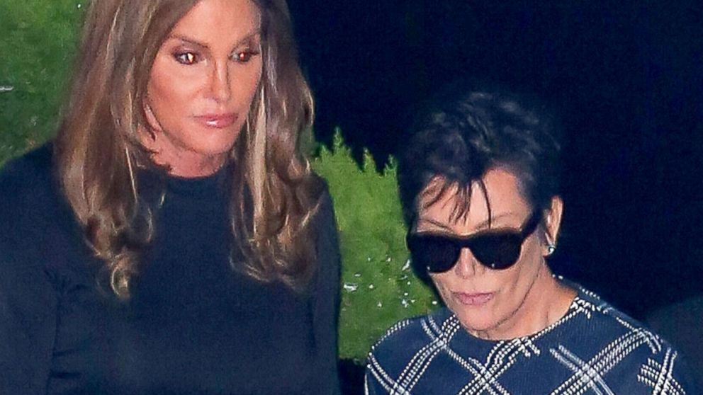 Caitlyn Jenner and Kris Jenner are seen together, Aug. 7, 2015 in Malibu, Calif.