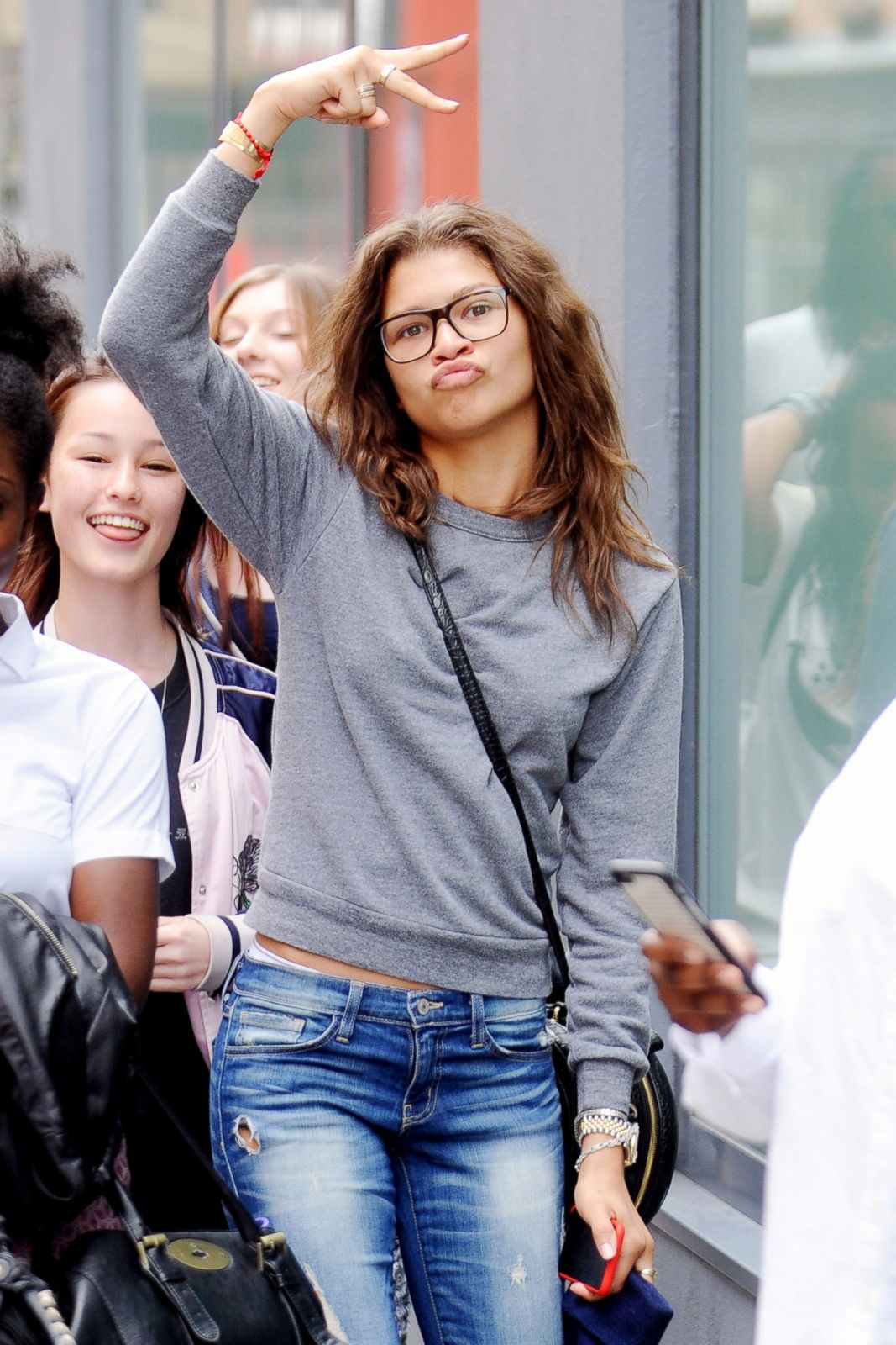 Zendaya Clowns Around Without Makeup from Demi Lovato Shows Off Her Freckle...
