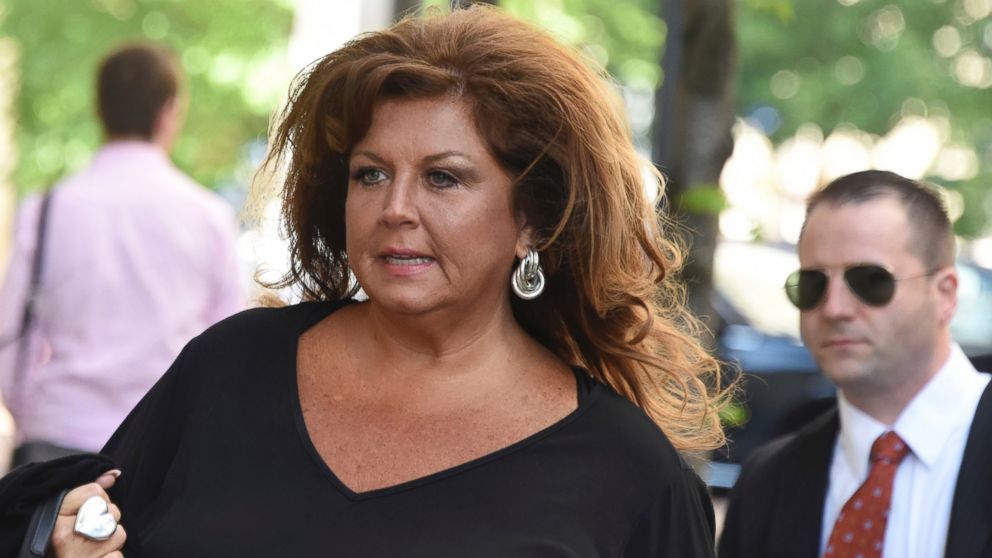 Former "Dance Moms" reality star Abby Lee Miller arrives at the Joseph F. Weis Jr. US Courthouse, May 8, 2017, in Pittsburgh for her sentencing on federal bankruptcy fraud charges.