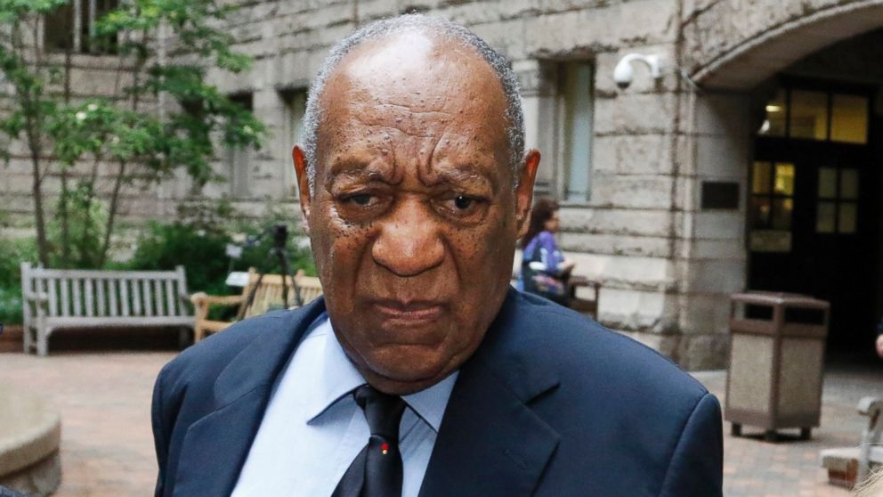 Bill Cosby arrives for the third day of jury selection in his sexual assault case at the Allegheny County Courthouse, May 24, 2017, in Pittsburgh.