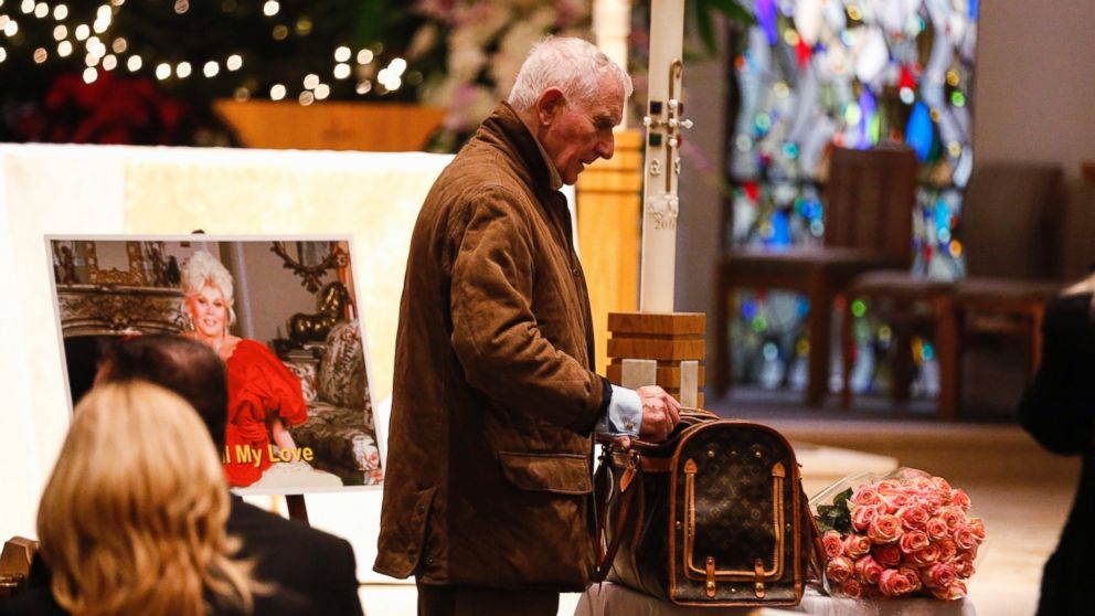 PHOTO: Frederic Prinz von Anhalt attends Zsa Zsa Gabor's "Celebration of Life" memorial service at the Good Shepherd Church, Dec. 30, 2016, in Beverly Hills, California.