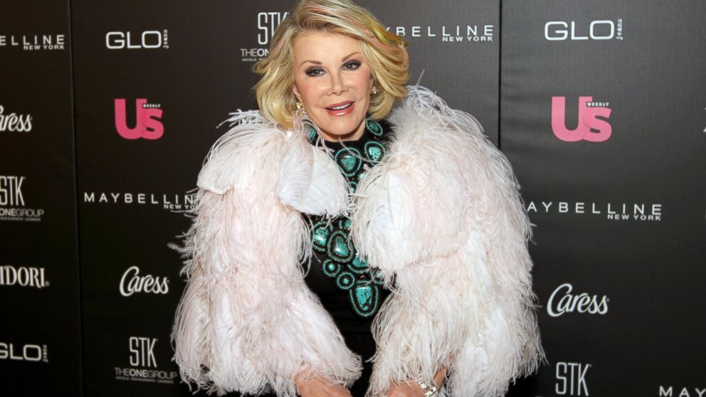 Joan Rivers attends the Us Weekly 25 Most Stylish New Yorkers of 2012 party on Sept. 12, 2012. 

