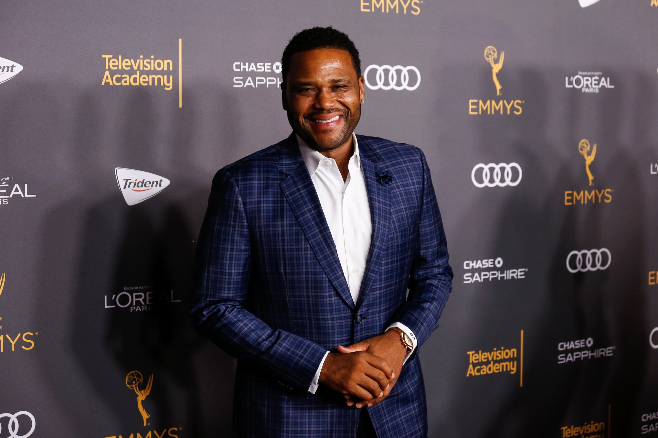 PHOTO: Anthony Anderson arrives at the 2016 Primetime Emmy Awards Performer Nominees Reception at the Pacific Design Center, on Sept. 16, 2016, in West Hollywood, California.