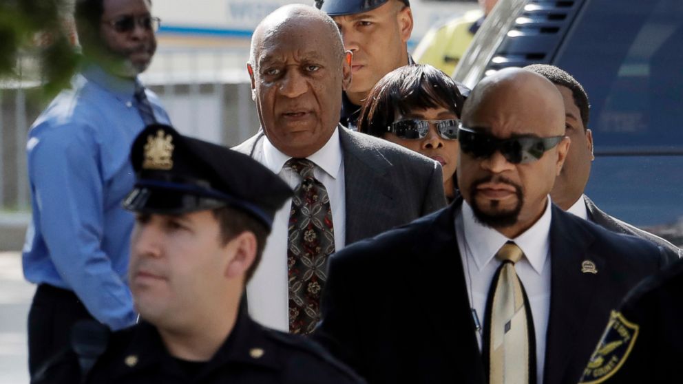 Bill Cosby arrives at the Montgomery County Courthouse for a preliminary hearing,  May 24, 2016, in Norristown, Pa.