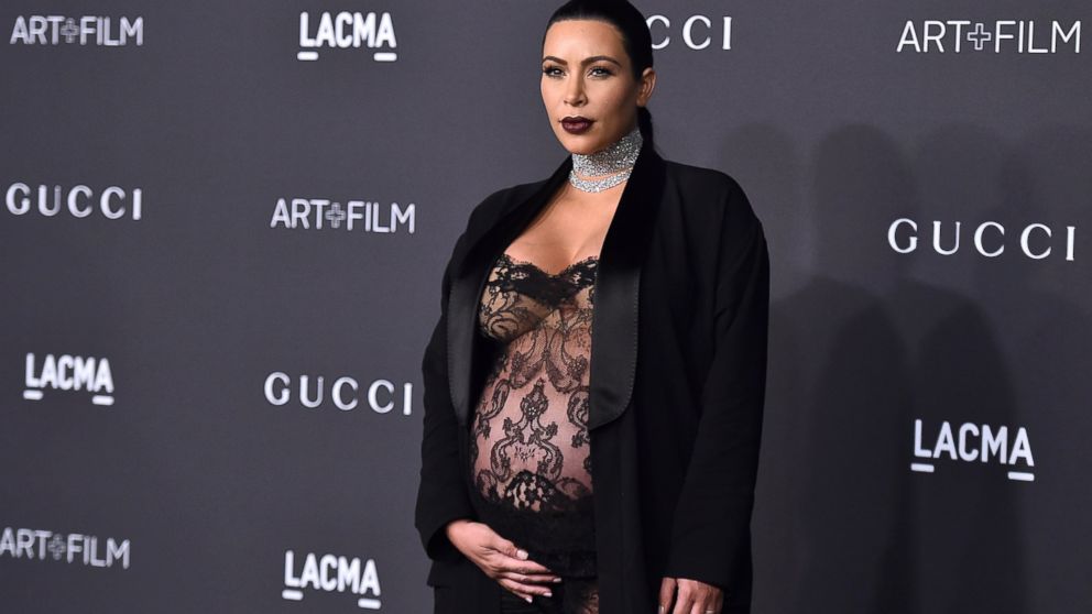 Kim Kardashian attends LACMA 2015 Art + Film Gala at LACMA on Nov. 7, 2015, in Los Angeles. 