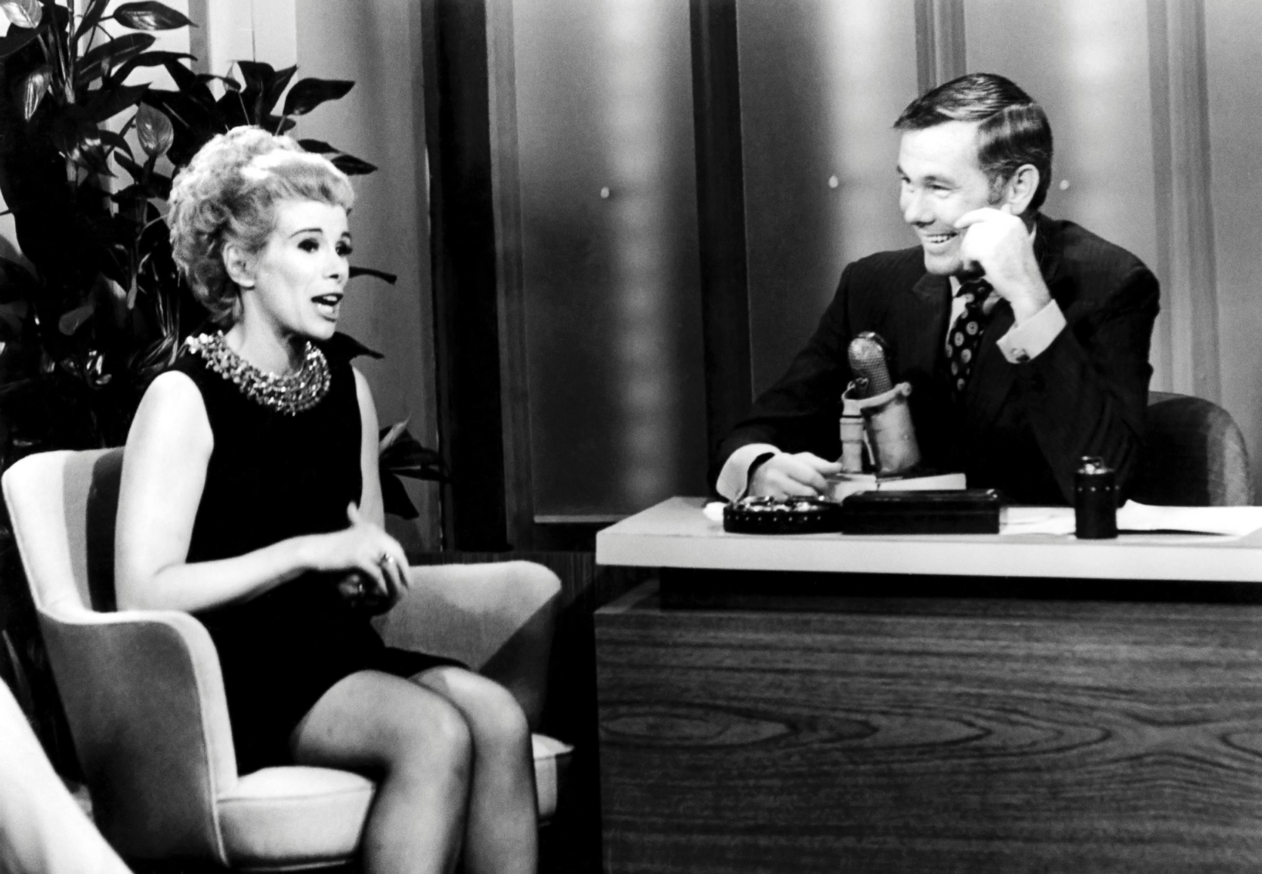 PHOTO: This undated image released by NBC shows comedian Joan Rivers, left, and host Johnny Carson during "The Tonight Show Starring Johnny Carson," in Burbank, Calif.