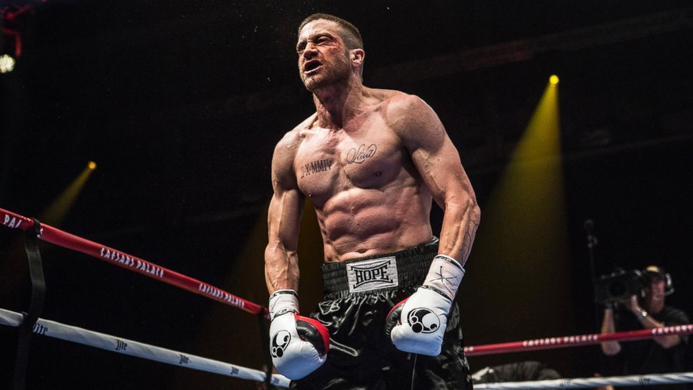 PHOTO: This photo provided by The Weinstein Company shows Jake Gyllenhaal as Billy Hope, in the film, "Southpaw." 
