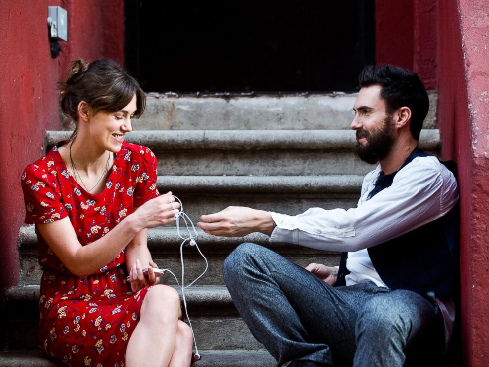 PHOTO: From left, Keira Knightley and Adam Levine in a scene from Begin Again.