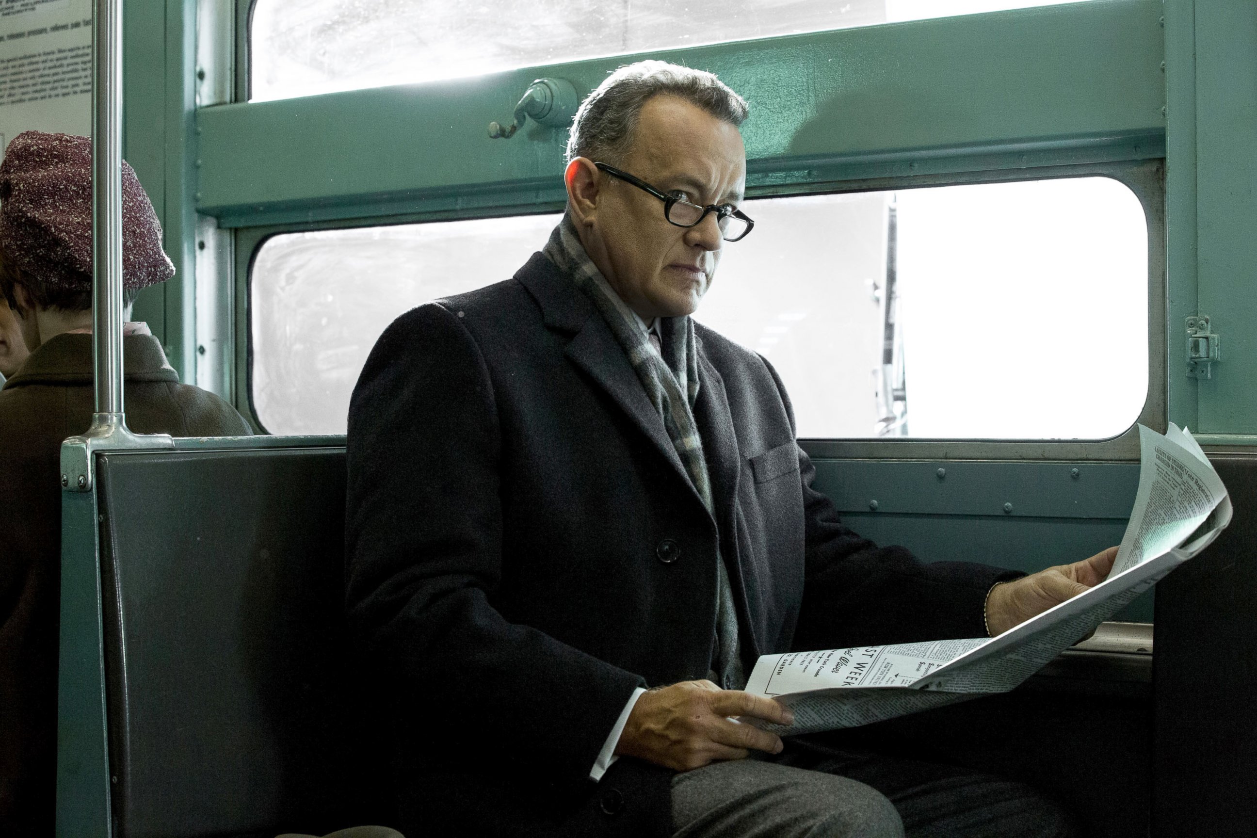 PHOTO: Tom Hanks portrays Brooklyn lawyer James Donovan in a scene from the Steven Spielberg film, "Bridge of Spies."