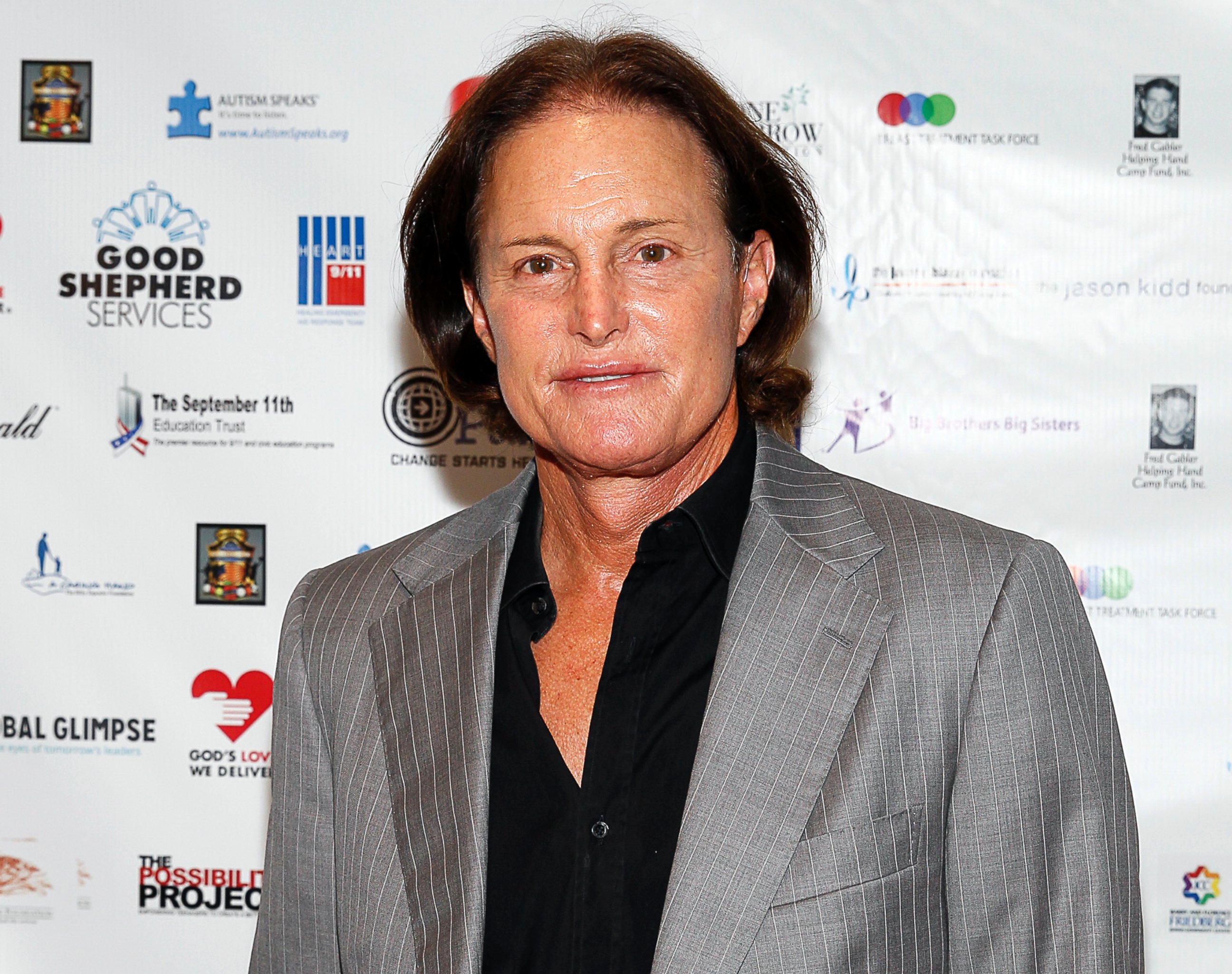 PHOTO: Former Olympic athlete Bruce Jenner arrives at the Annual Charity Day hosted by Cantor Fitzgerald and BGC Partners, in New York, Sept. 11, 2013.