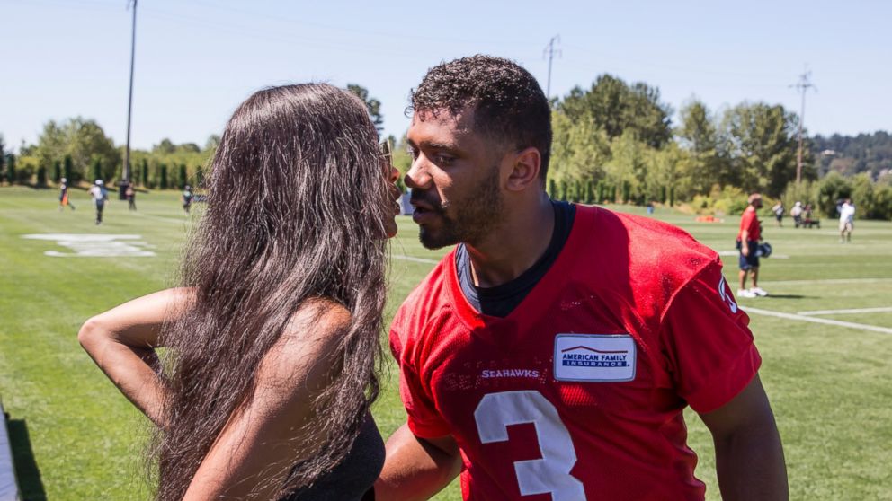 Ciara's Kids Visit Russell Wilson At The Seahawks Training Camp