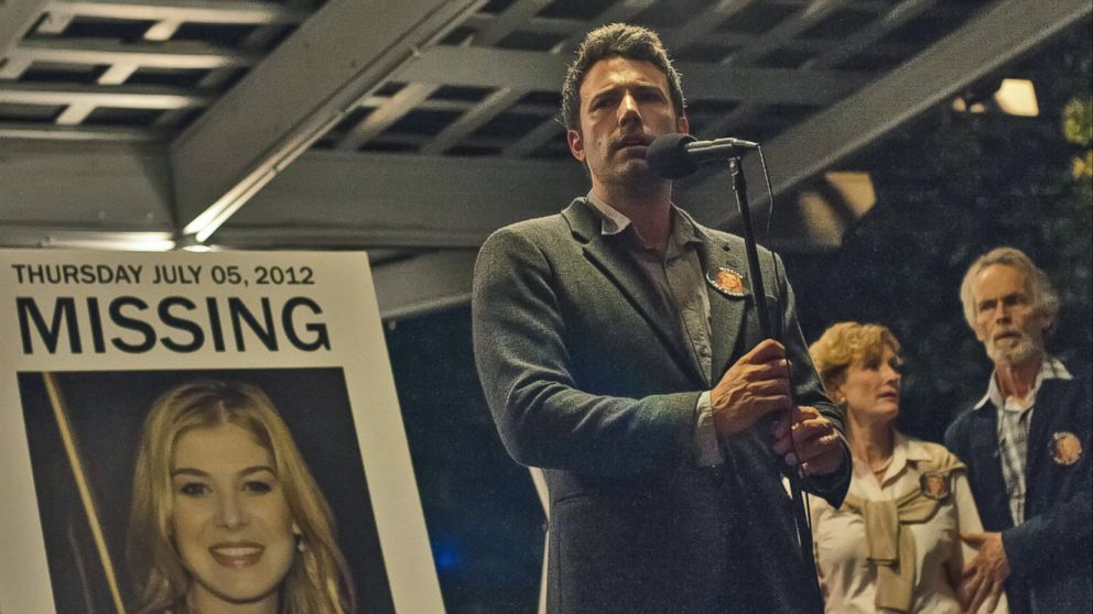 This image released by 20th Century Fox shows Ben Affleck in a scene from "Gone Girl."  