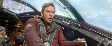 PHOTO: This image released by Disney - Marvel shows Chris Pratt in a scene from "Guardians Of The Galaxy."