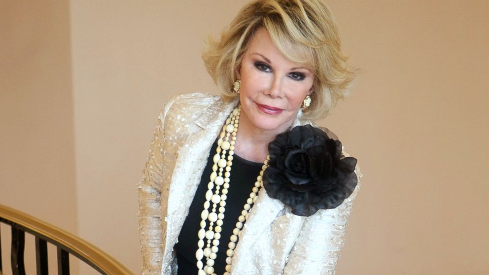 PHOTO: Joan Rivers poses as she presents the "Comedy Roast with Joan Rivers"