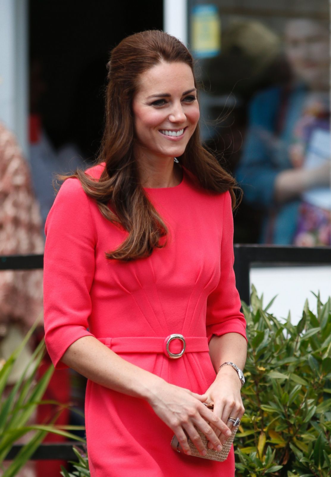 Kate Middleton Goes Pretty In Pink Picture The Life And Times Of Duchess Kate Abc News 