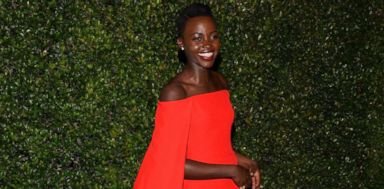 PHOTO: Lupita Nyong'o at a Golden Globes party, Jan. 12, 2014, in Beverly Hills, Calif. 