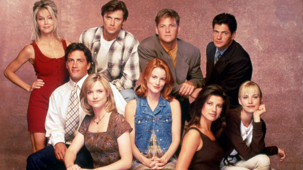 PHOTO: The cast of "Melrose Place" in 1995.