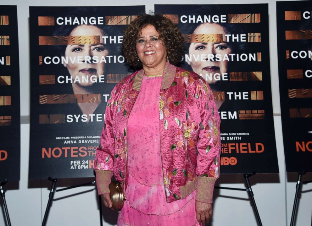 PHOTO: Actor-writer Anna Deavere Smith attends a special screening of HBO Films' "Notes From The Field" at the Museum of Modern Art, Feb. 21, 2018, in New York.