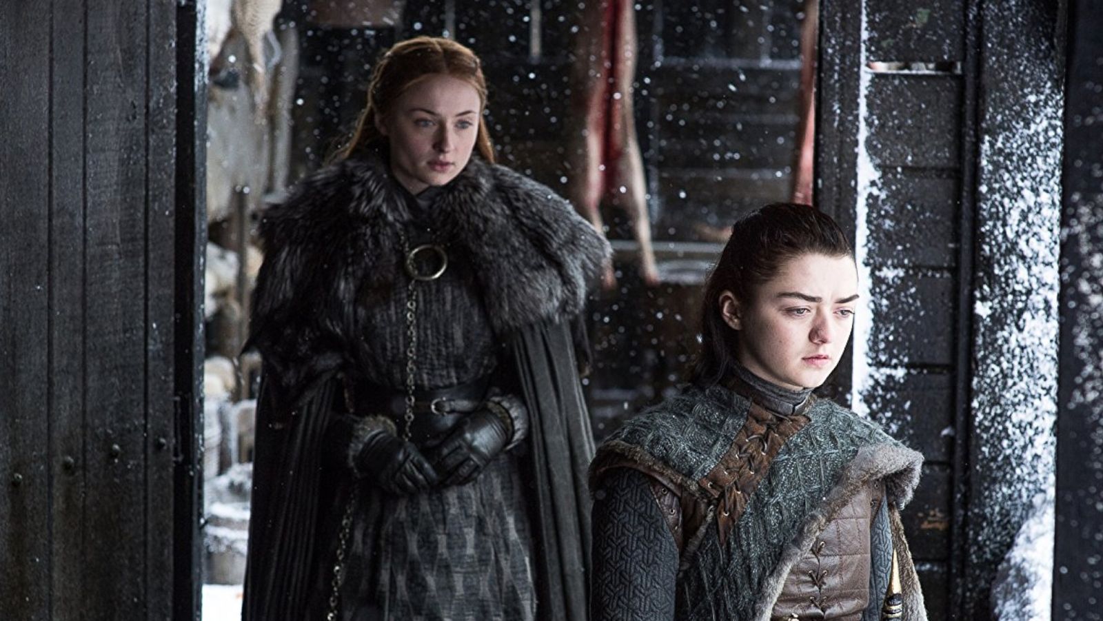 PHOTO: Sophie Turner and Maisie WIlliams in Season 7 of Game of Thrones.