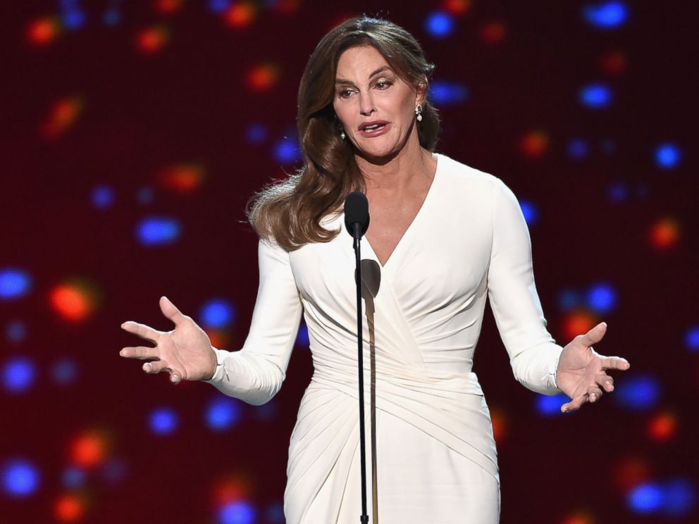 PHOTO: Caitlyn Jenner accepts the Arthur Ashe Courage Award onstage during The 2015 ESPYS at Microsoft Theater on July 15, 2015 in Los Angeles, Calif.