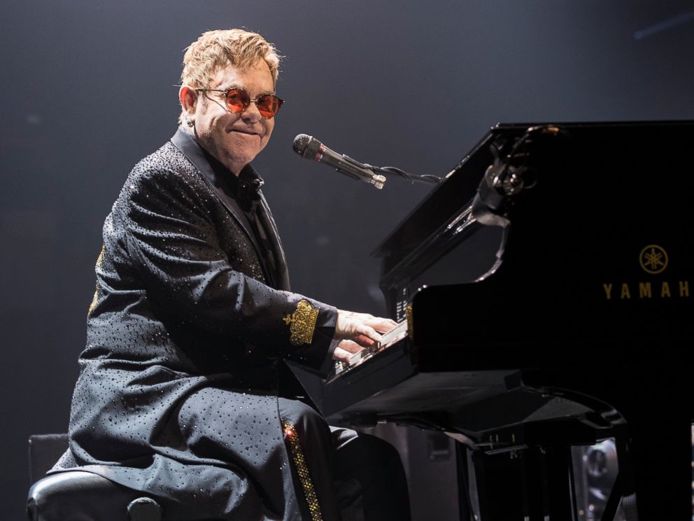 PHOTO: Elton John performs on stage at Save On Foods Memorial Centre, March 11, 2017, in Victoria, Canada.